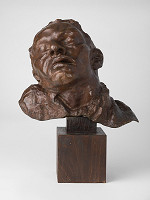 Emile-Antoine Bourdelle – Hlava umierajúceho 