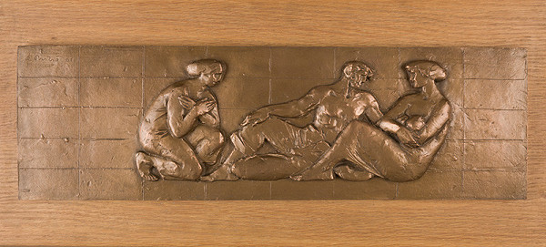 Rudolf Pribiš – I.Návrh na reliéfnu plastiku v nádvorí potravinárskeho komb.v Rim.Sobote 