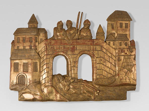 Neznámy rezbár – Smrť sv.Jána Nepomuckého 