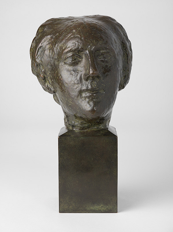 Jozef Kostka – Head of a Woman from Heľpa