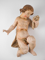 Stredoslovenský rezbár z 18.storočia – Putto z ľavej strany oltára 