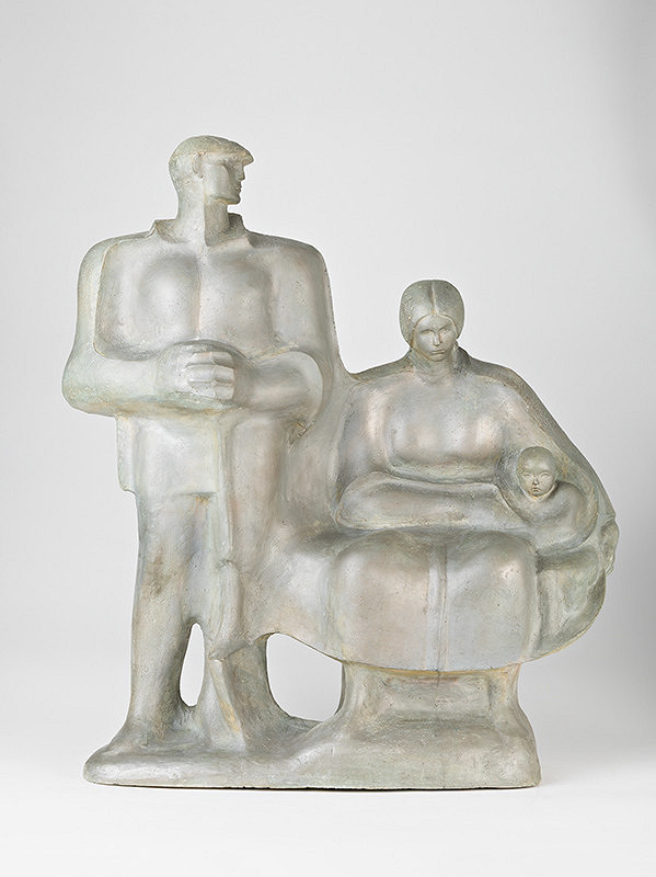 Tibor Kavecký – Rodina. Definitívny model pre Vrútky-centrum 