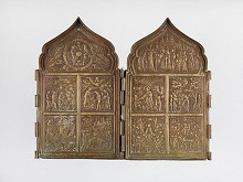 Ruský majster kovolejár z 18. storočia – Domáci oltárik 