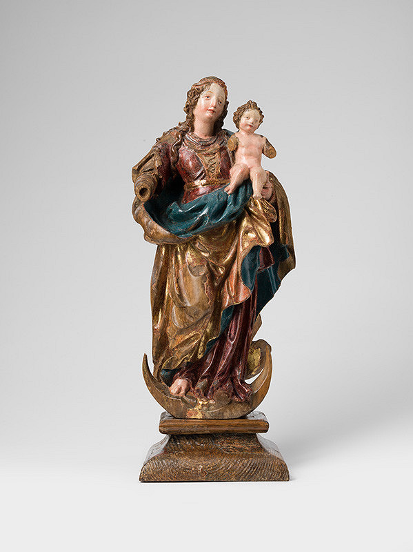 Neznámy rezbár – Assumpta (štúdia) 