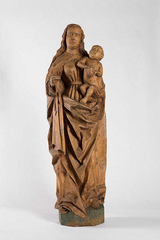Stredoeurópsky rezbár – Madona s Ježiškom 