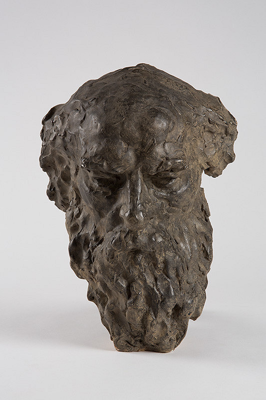 Justín Hrčka – Štúdia hlavy starca 