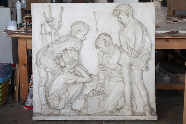 Ján Kulich – Model of a Relief for a Michurin Centre