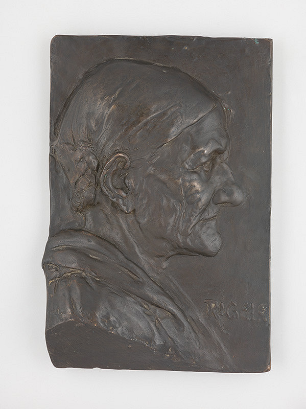Alojz Rigele – Reliéf starej ženy 