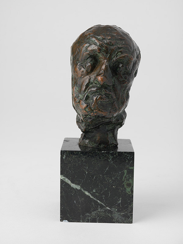 Auguste Rodin – Muž s prerazeným nosom (štúdia)