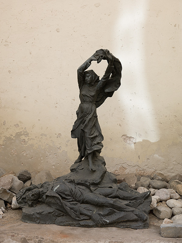 František Gibala – Model pomníka SNP pre Tokajík/Návrat do vyvraždenej obce 