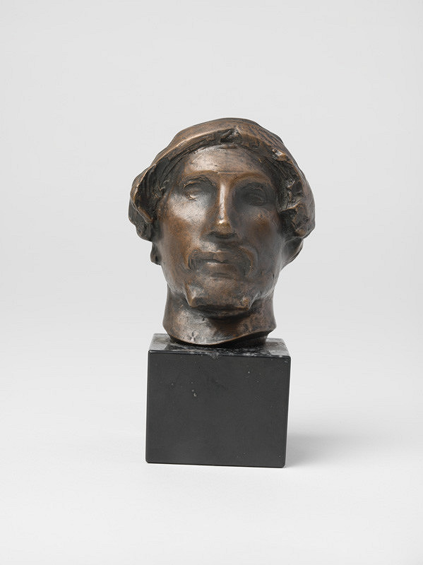 Josef Václav Myslbek – Štúdia k hlave sv.Václava 