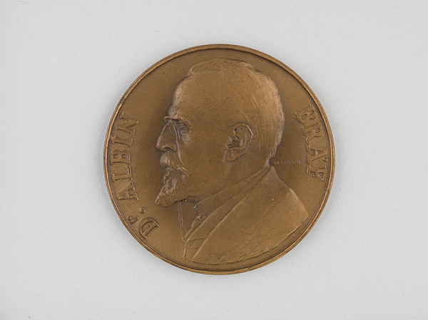 Otakar Španiel – Medaila dekanskej reťaze právnickej fakulty brnenskej univerzity-Dr.Albín Bráf 