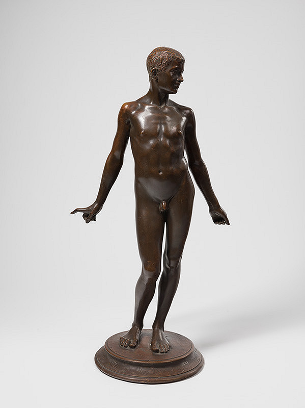 Richard Daniel Fabricius – Štúdia mužského aktu 