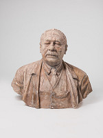 Justín Hrčka – Podobizeň sochára J.Koniarka 