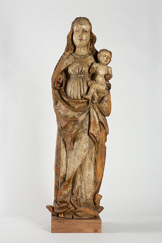 Slovenský majster okolo 1480 – Madona s dieťaťom z Gánoviec 