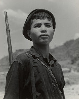 Ján Cifra – Vietnam - portréty. Mladý lovec 