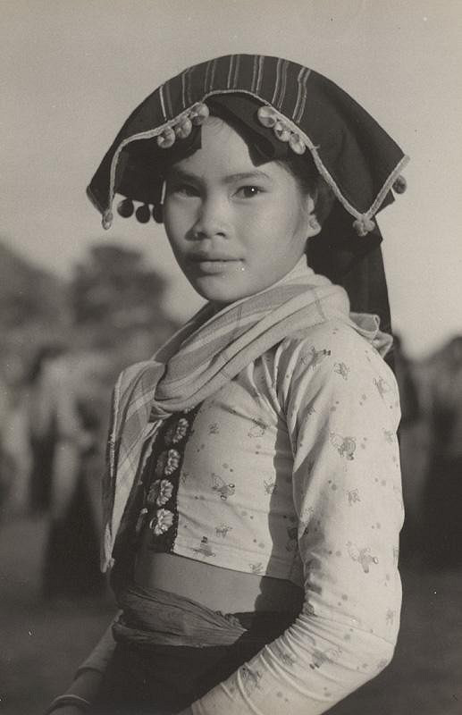 Ján Cifra – Vietnam - portréty. Dievčatko z menšinovej národnosti II.