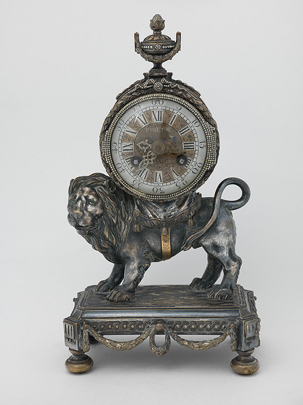 Francúzsky autor z 2. polovice 18. storočia – Stolové figurálne hodiny
