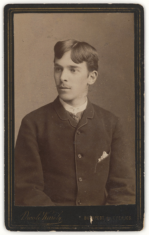 Károly Divald – Muž s vreckovkou 