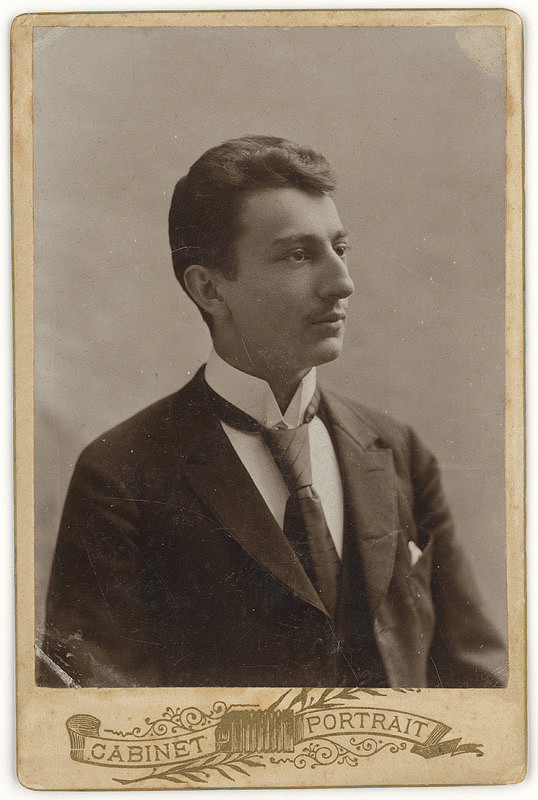 Adolf Divald – Autoportrét 