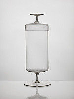 Karol Hološko, Sklárne Lednické Rovne – Dóza/ kalich s vekom/ kalichom 