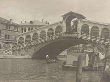 Juraj Jurkovič – Benátky - Ponte Rialto 