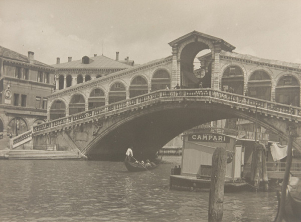 Juraj Jurkovič – Benátky - Ponte Rialto
