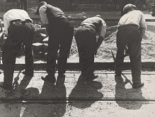 Ernest Priesner – Práca na koľajnicicach 