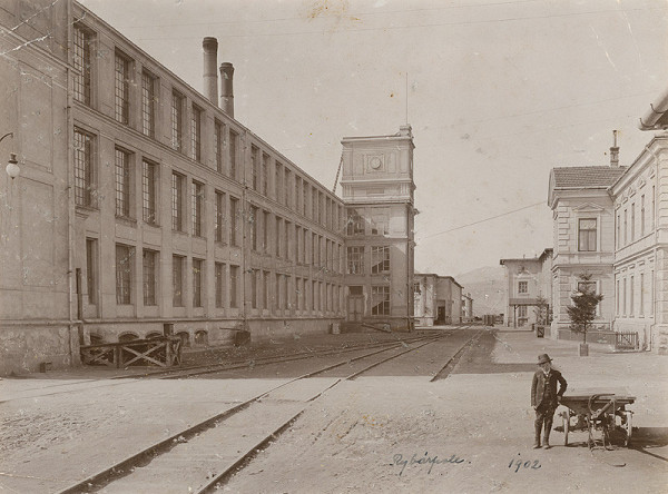 Jindřich Synovec – Textilná továreň v Ružomberku - Rybárpoli