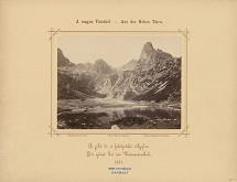 Károly Divald – Zelené pleso v Bielovodskej doline 