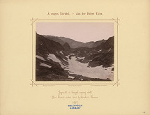 Károly Divald – Ľadové pleso pod Poľským hrebeňom 