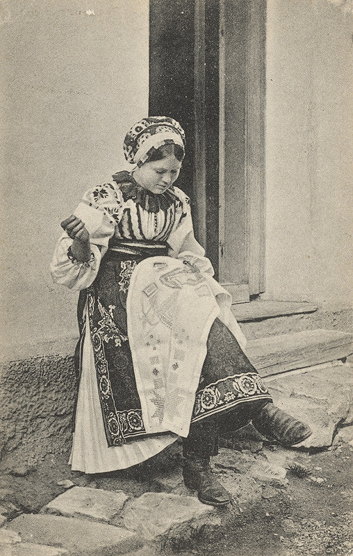 Pavol Socháň – Výšivkárka v Liptovskej Osade 