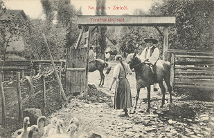 Pavol Socháň – Na pašu v Záriečí 