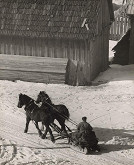 Martin Martinček – Konský záprah so saňami 