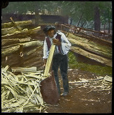 Stanislav Klíma – Sekání dříví. Detva? 