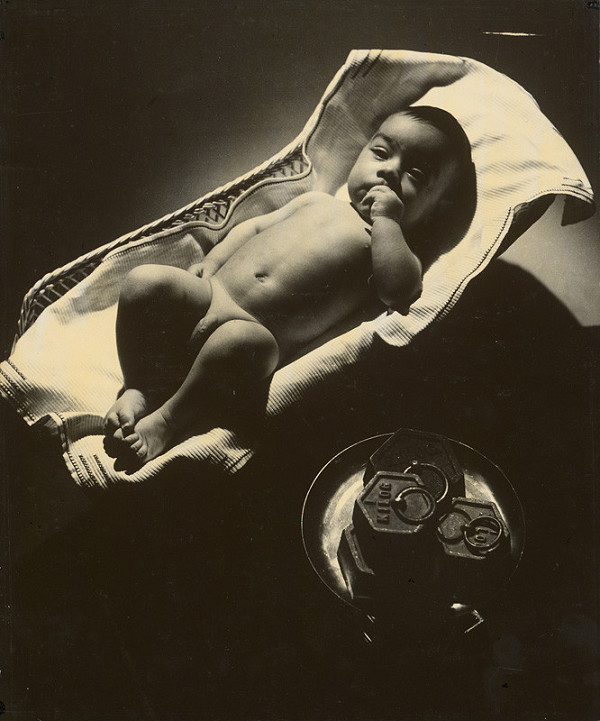 François Kollar – Dieťatko - portrét syna