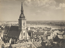 Ivan Kozáček – Pohľad na Bratislavu 