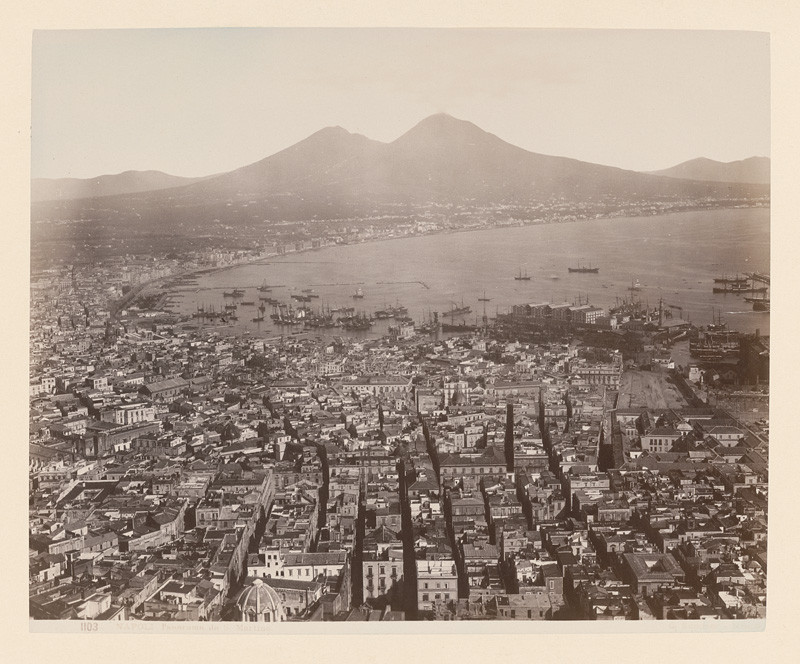 Giorgio Sommer – Neapol. Panoráma mesta zo St. Martino, 1857 – 1890,	Slovenská národná galéria