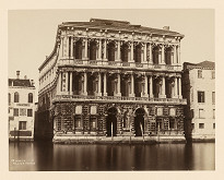 Neznámy autor – Benátky. Palác Pesaro (Palazzo Ca’Pesaro) 