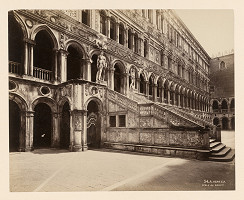 Carlo Naya – Benátky. Schodisko gigantov (Scala dei Giganti) 