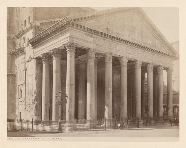Neznámy autor – Rím. Panteón (Pantheon) 