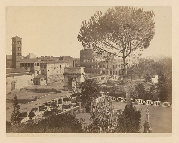 Neznámy autor – Rím. Koloseum (Colosseum) 