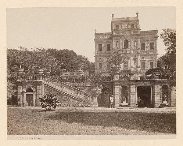 Neznámy autor – Rím. Vila Doria Pamphili (Villa Doria Pamphili) 