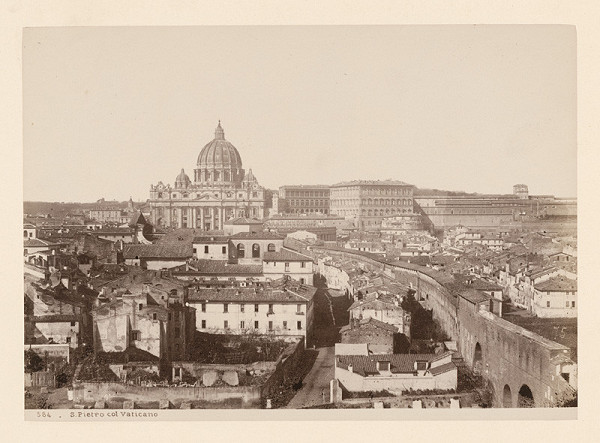 James Anderson – Rím. Vatikán. Chrám sv. Petra (Basilica di San Pietro in Vaticano)