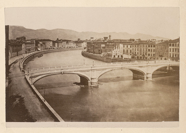 Neznámy autor – Pisa. Most Solferino (Ponte Solferino)