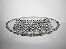 Antonín Oth – Tanier brúsený a železný podstavec 