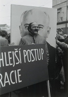 Juraj Bartoš – Prvý máj. Sprievod. Bratislava 