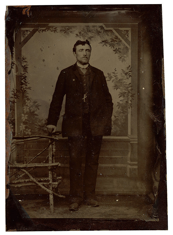 Neznámy autor – Portrét stojaceho muža 