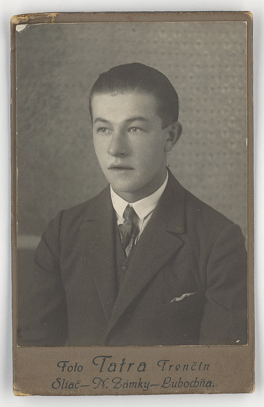 Foto Tatra – Portrét mladého muža 