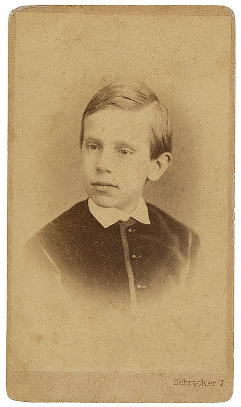Ignac Schrecker – Portrét chlapca 